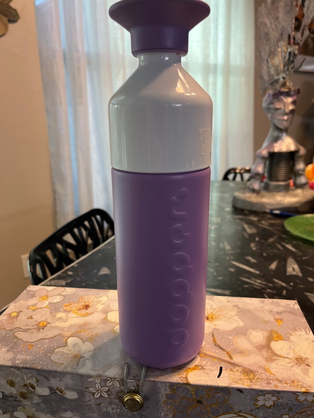 Purple Insulated Water Bottle